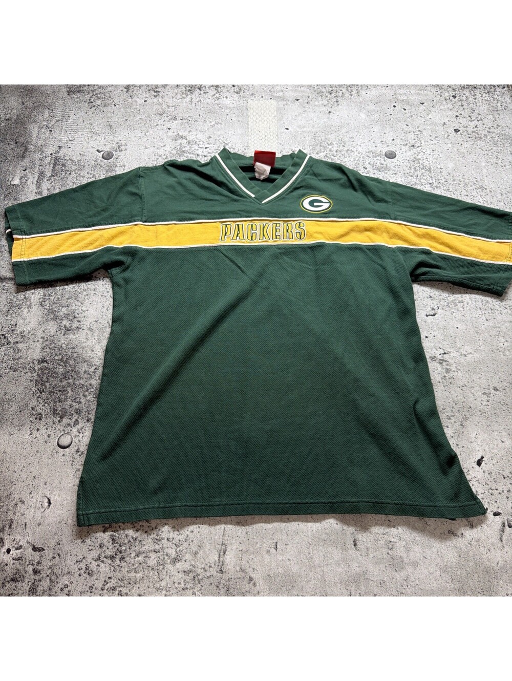 NFL Green Bay Packers Shirt Men’s Size XL? Green Yellow Short Sleeve